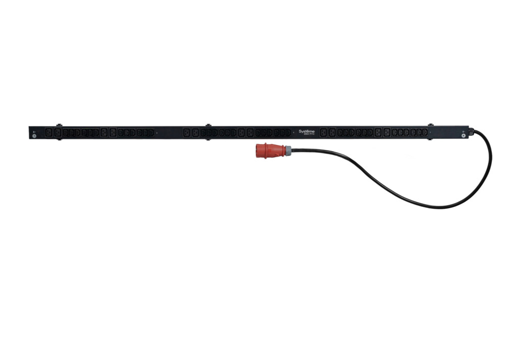 Systeme Electric БРП Uniprom, базовый, 0U, 400В, 3Ф, 16A, 36xC13 12xC19, 3м кабель, IEC309 фото