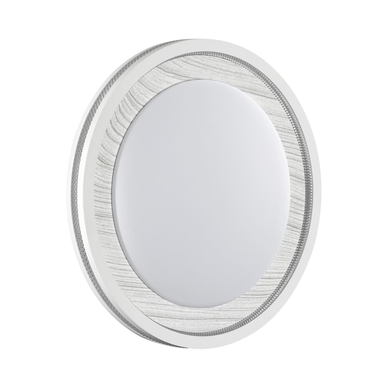 Sonex 7681/ELN COLOR SN 164 Светильник пластик/сер под дер LED 76Вт 3000/4000/6000K D480 IP43 CCT MAVI WOOD фото