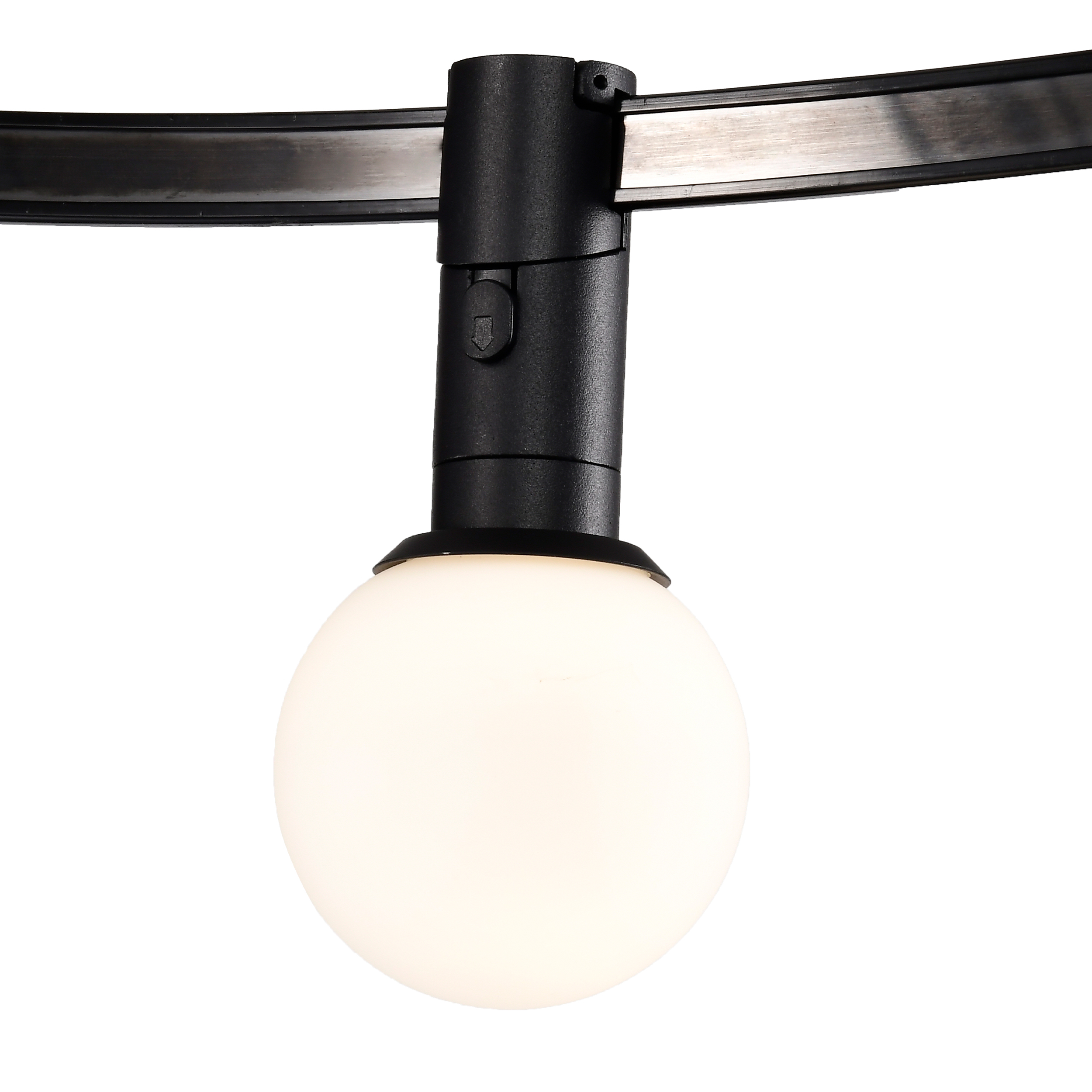 Lightstar 207837 Светильник 48V д/1-фазн трека DUE LED 3W 105LM 100G ЧЕРНЫЙ 3000K IP20 фото