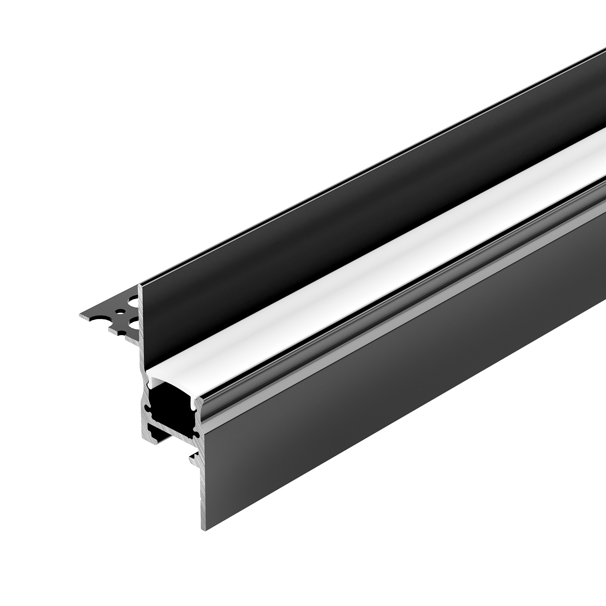 Arlight Профиль СEIL-S14-SHADOW-T-2000 BLACK (Алюминий) фото