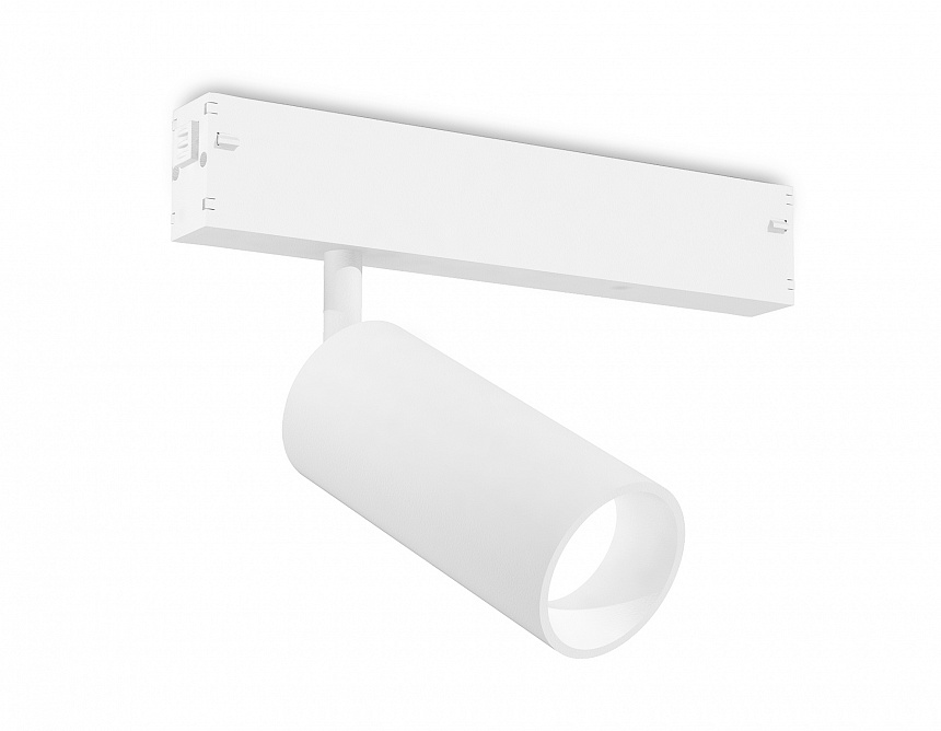 Ambrella Светильник светодиодный трековый для шинопровода Magnetic 220V GL1615 WH белый IP20 12W 4200K 220V 36° D45*100 (Без ПДУ) фото