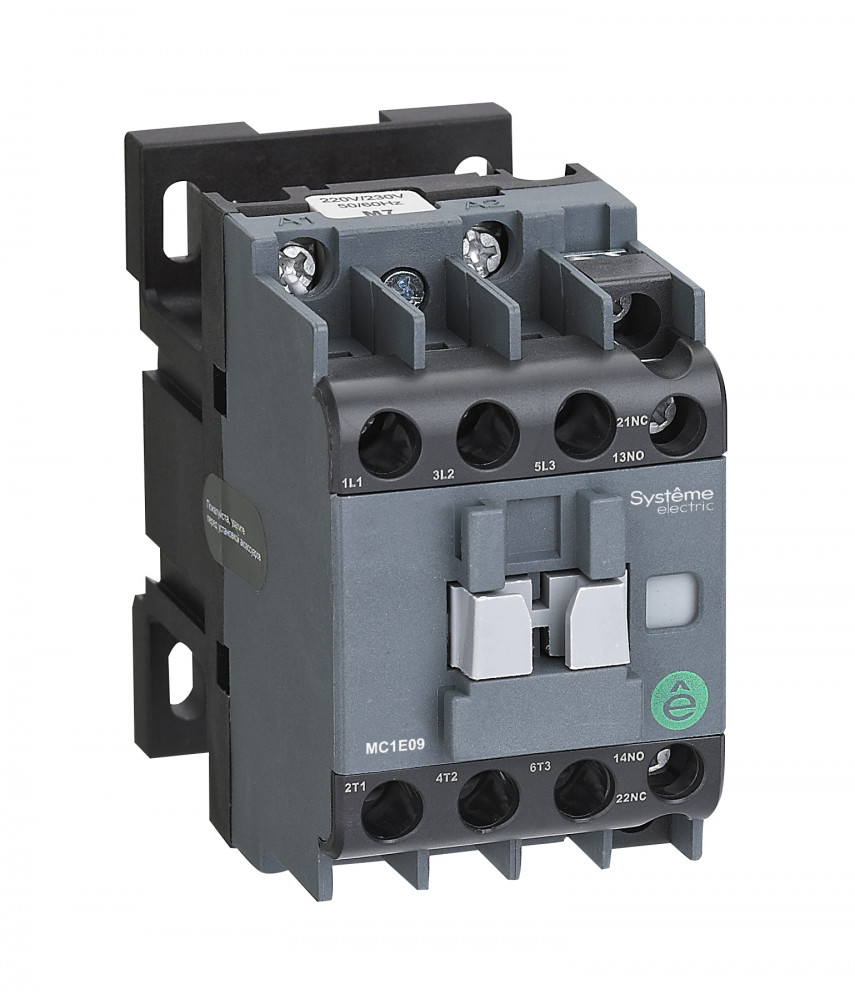 Systeme Electric SystemePact MC   Контактор MC1E 3P 12A НО+НЗ 110V 50/60ГЦ фото