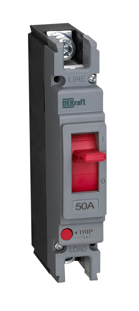 Dekraft Силовой автоматический выключатель 1P 50A 20кА ВА-301 фото