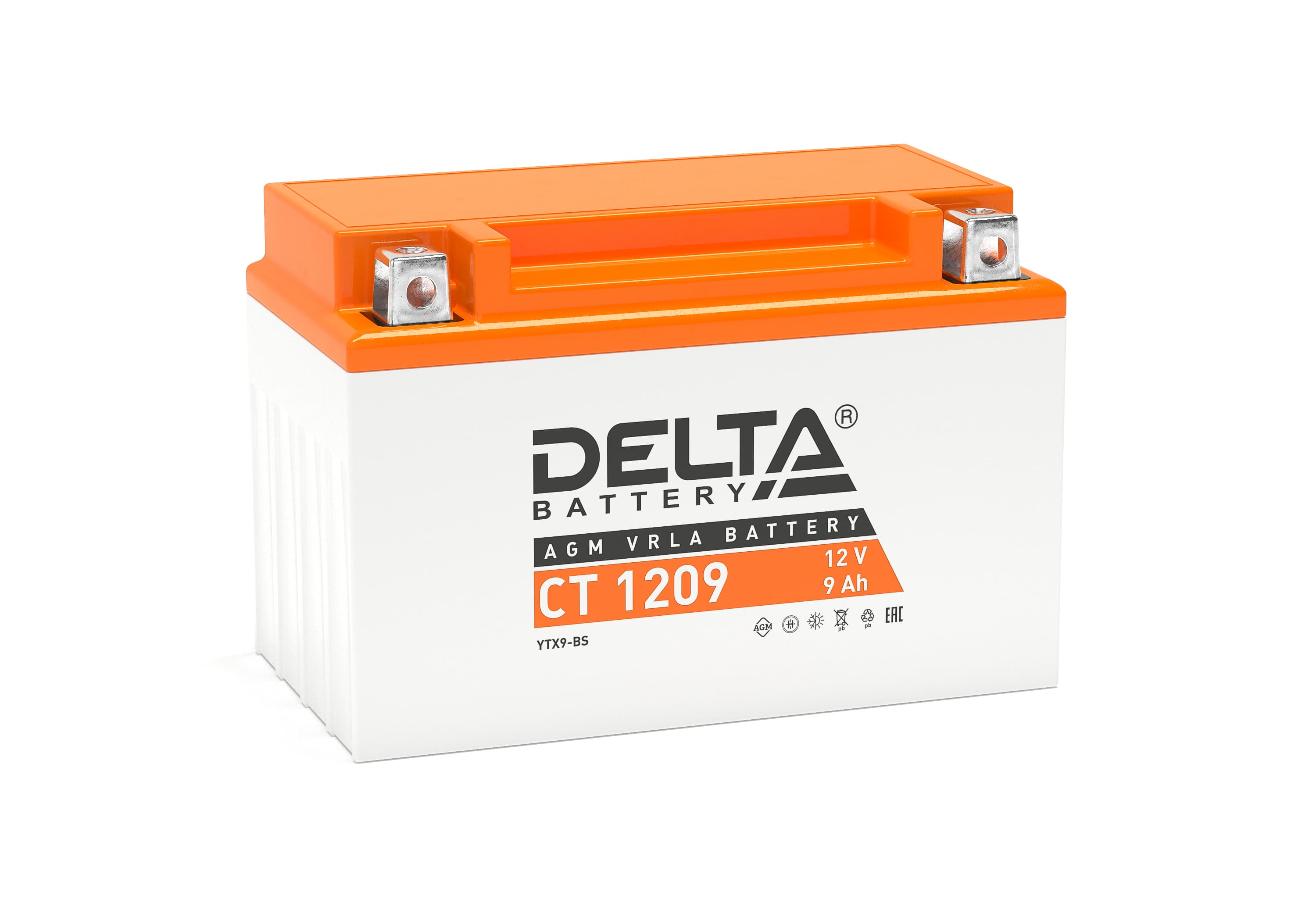 Delta Аккумулятор CT 1209 (12V/9Ah) фото