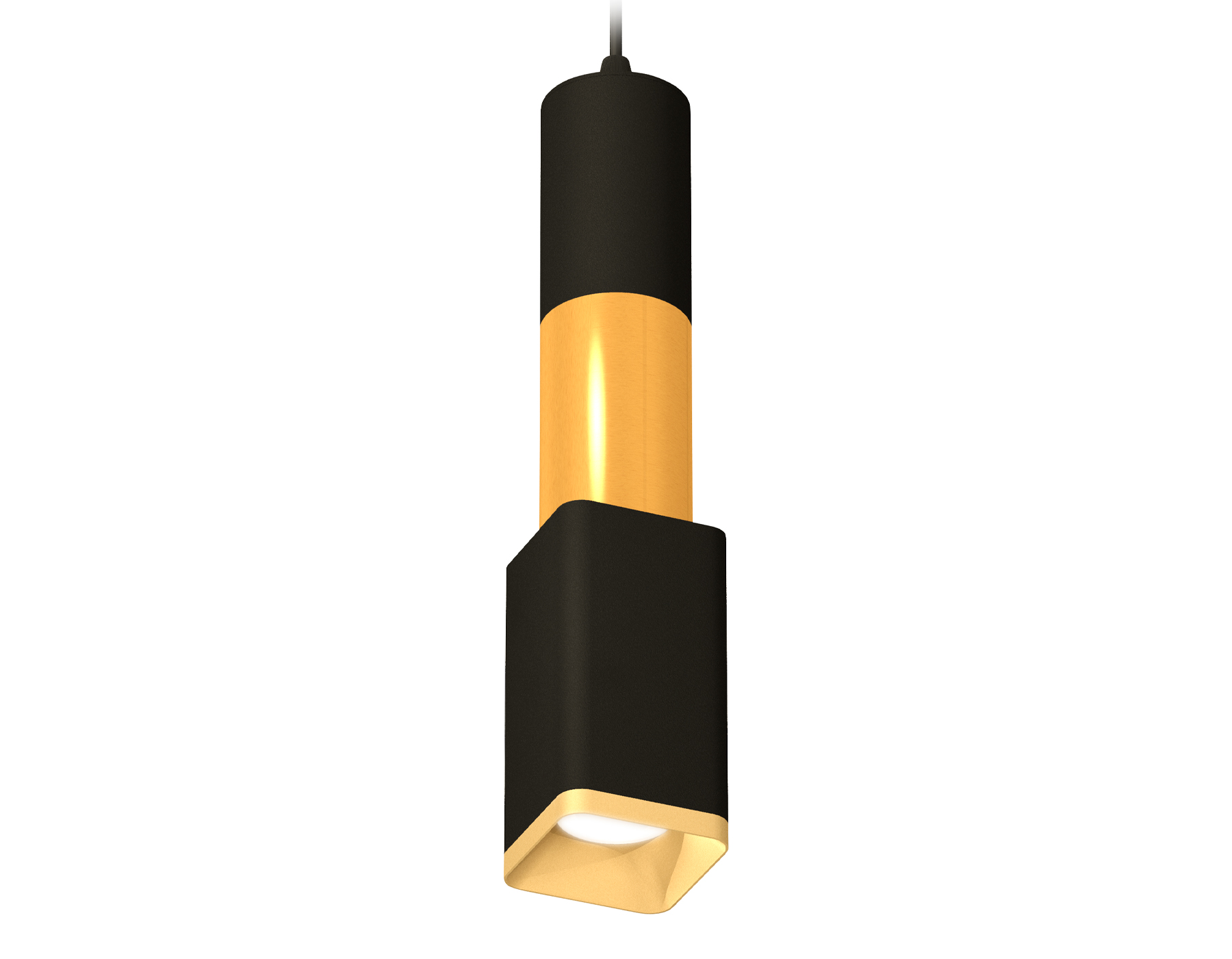 Ambrella Комплект подвесного светильника XP7821015 SBK/SGD черный песок/золото песок MR16 GU5.3 (A2302, C6323, A2010, C6327, A2010, C7821, N7704) фото