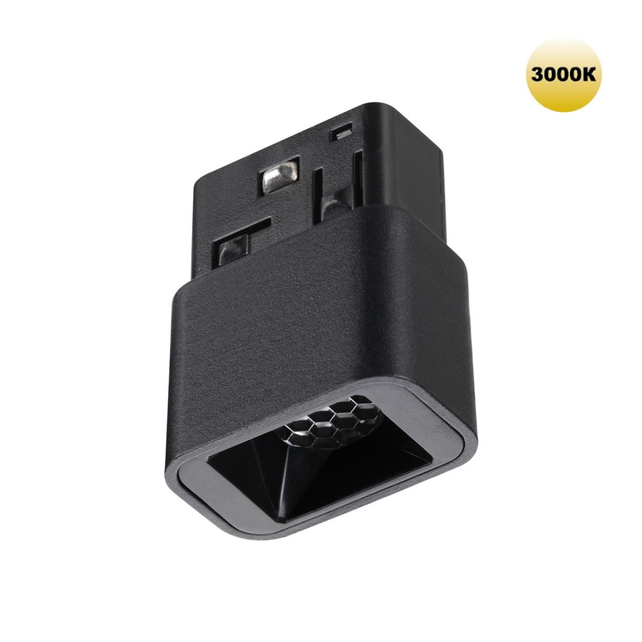 Novotech 359513 SHINO NT24 164 черный Трековый светильник для низковольтного шинопровода IP20 LED 3W 48V 3000K 120Лм FLUM фото