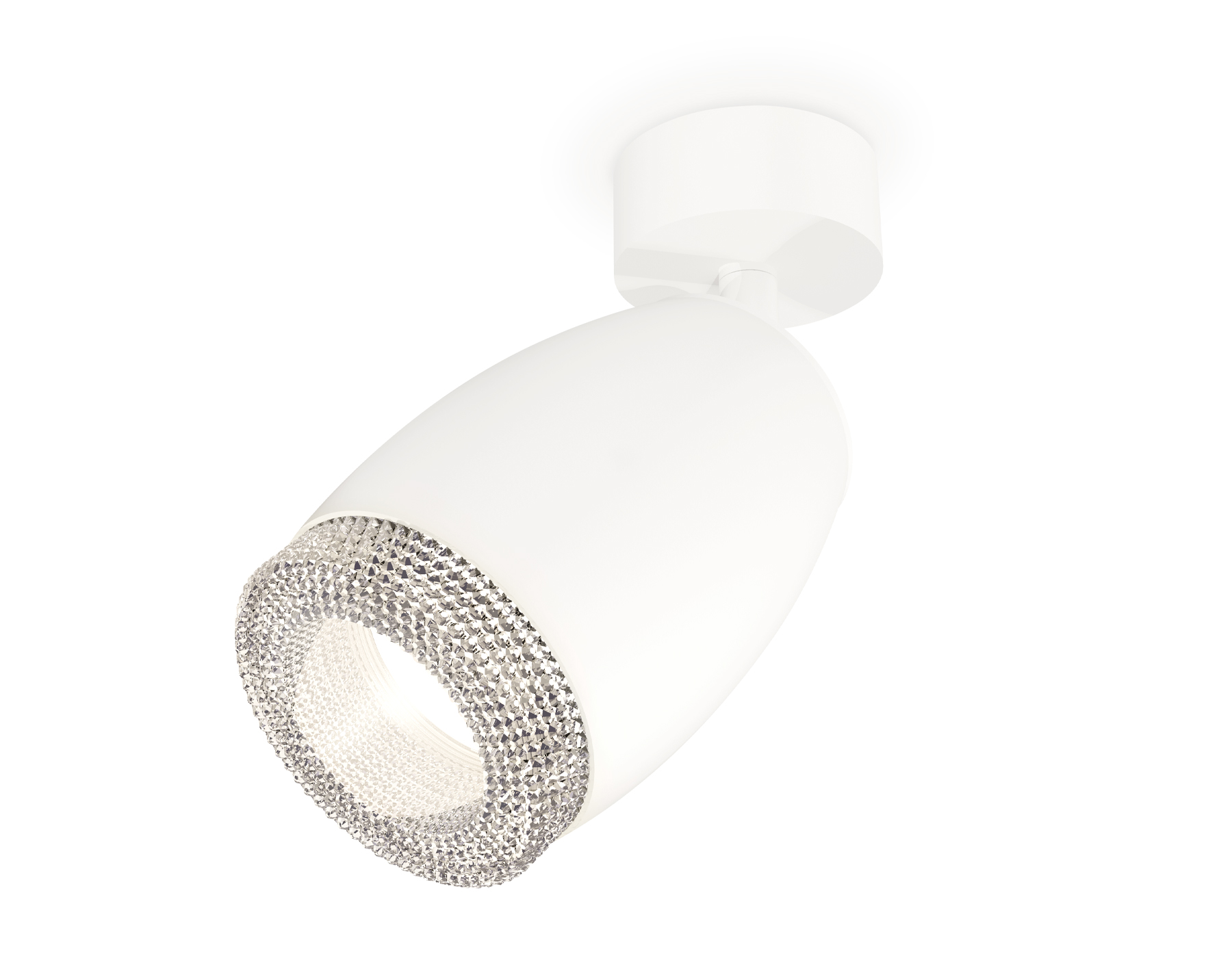 Ambrella Комплект поворотного светильника XM1122002 SWH/CL белый песок/прозрачный MR16 GU5.3 (A2202, C1122, N7191) фото