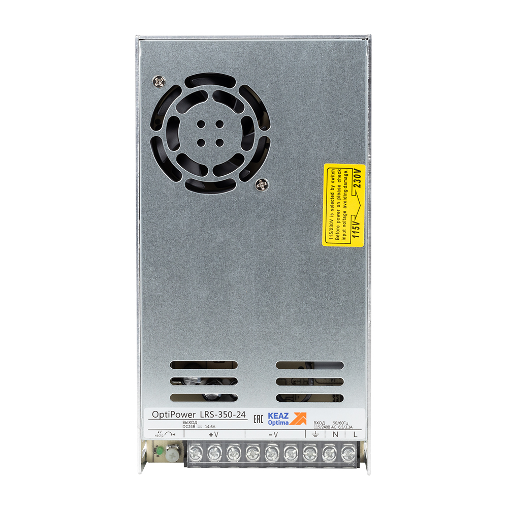 КЭАЗ Блок питания панельный OptiPower LRS 350-24 14.6A. фото