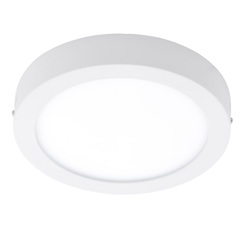 Eglo Светодиодная ультратонкая накладная панель FUEVA 1, 16,5W (LED) 4000K, Ø220, белый фото