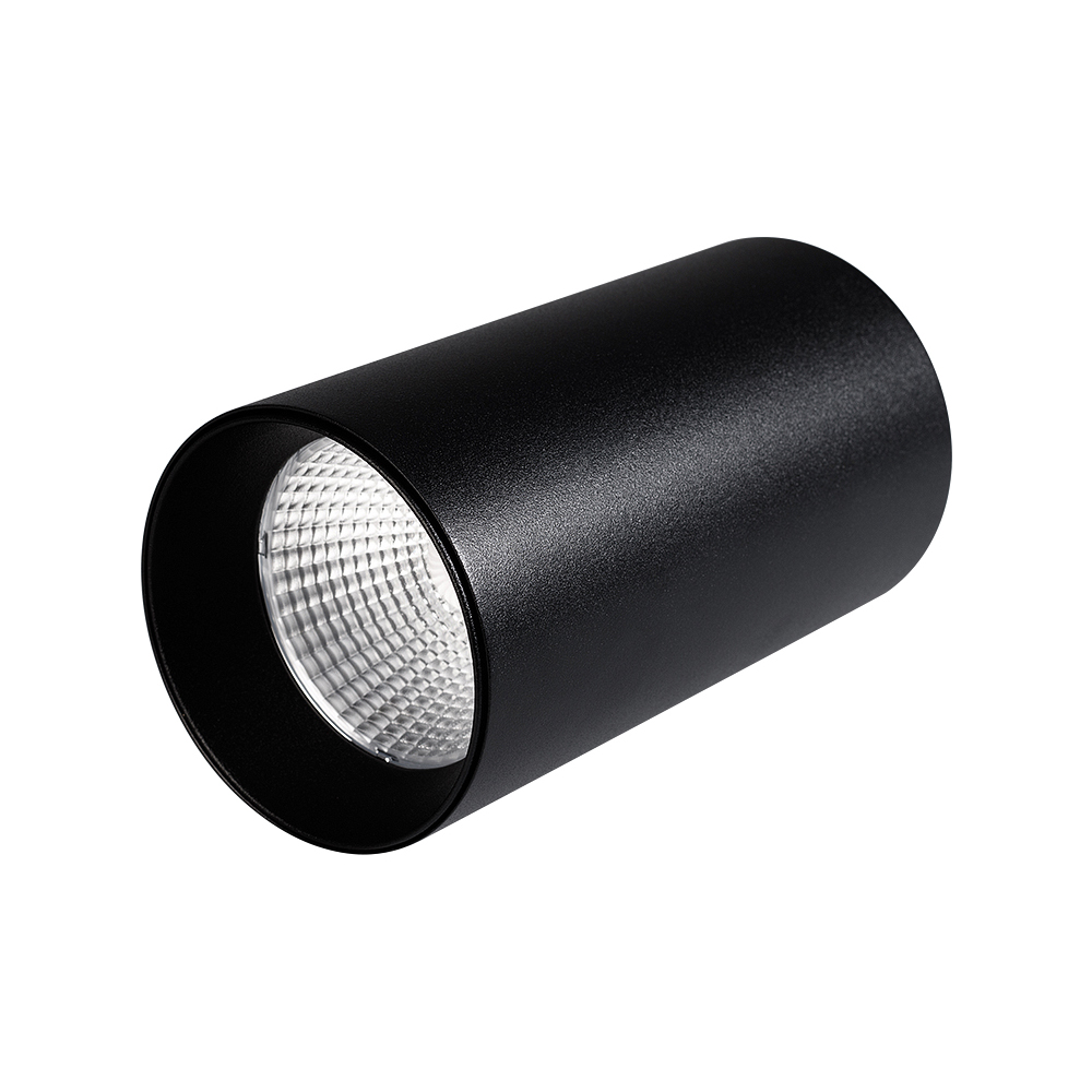 Arlight Светильник накладной SP-POLO-R85-1-15W Day White 40deg (Black, Black Ring) (IP20 Металл, 3 года) фото
