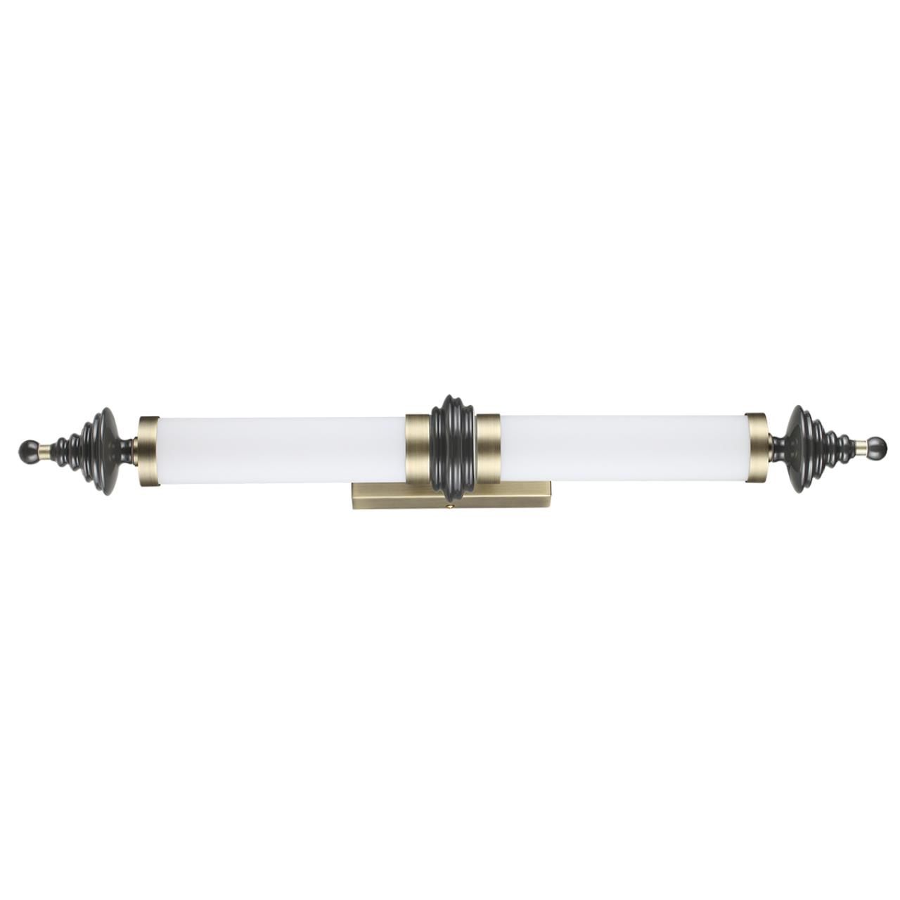 Odeon Light 5404/28WL L-VISION ODL_EX25 97 бронзов.брашированн./черный/стекло/керамика Настенный светильник LED 28W 3000K ULA фото