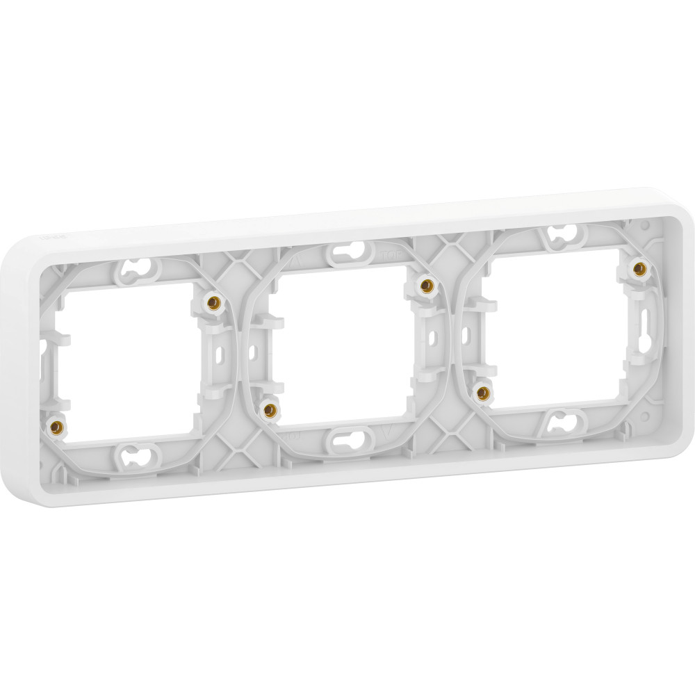 Schneider Electric Mureva Styl Бел Рамка 3-ая, горизонтальная, IP55 фото