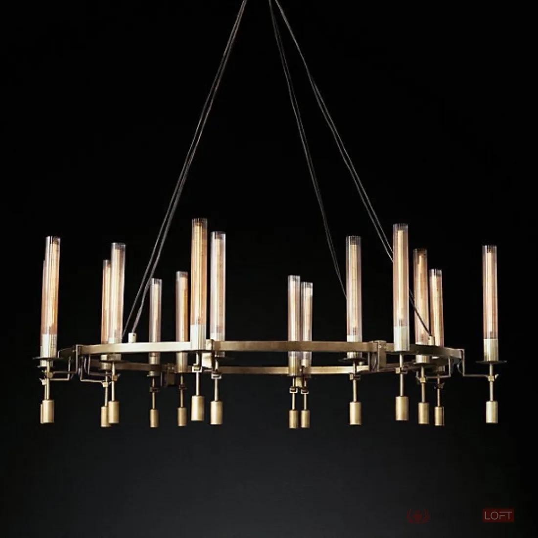 ImperiumLoft Люстра RH FONTANELLE Round Chandelier 16 фото