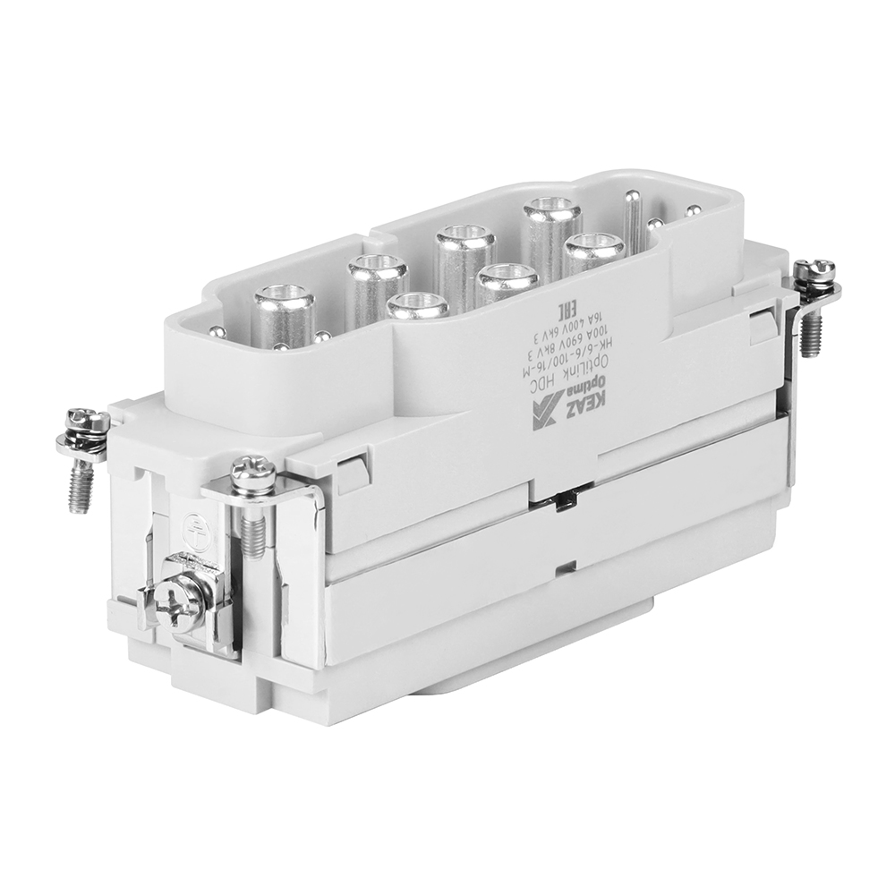 КЭАЗ Вилка OptiLink HDC-HK-6/6-100/16-M-(16-35/0,5-2,5)-690/400V фото