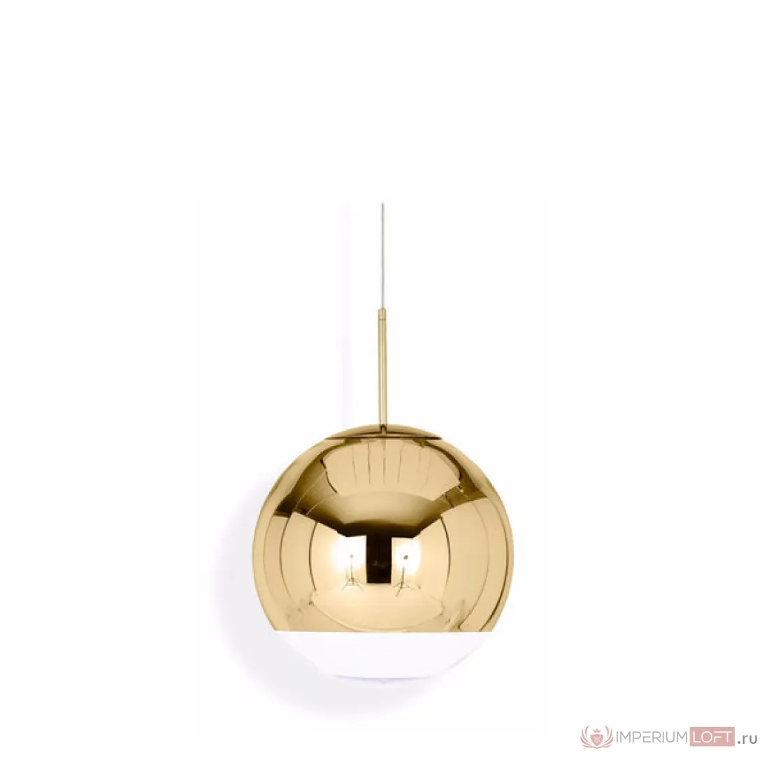 ImperiumLoft Подвесной светильник Mirror Ball Gold D15 фото