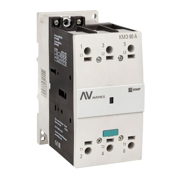 EKF Контактор КМЭ 80А 230В АС AVERES фото