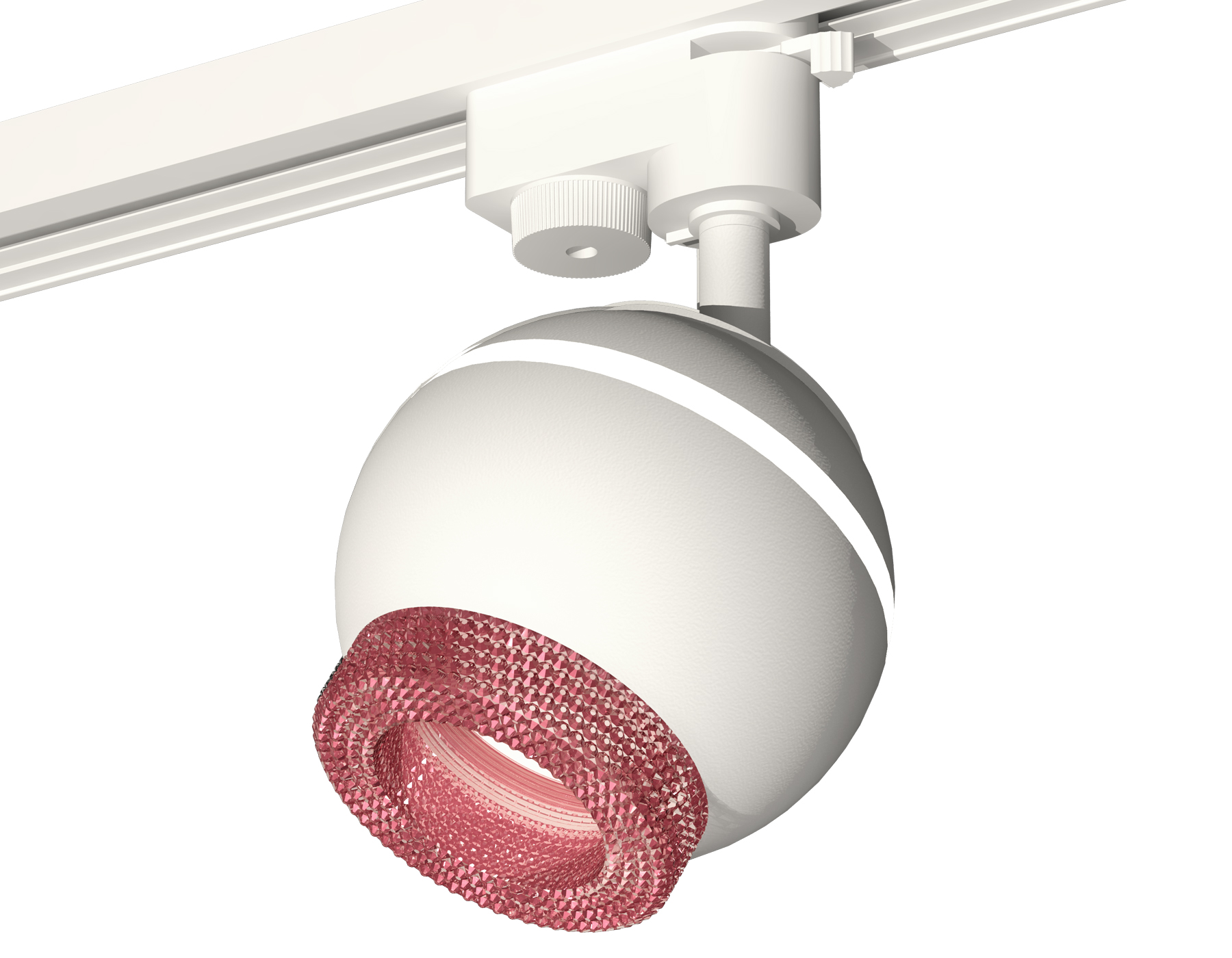 Ambrella Комплект трекового светильника XT1101062 SWH/PI белый песок/розовый MR16 GU5.3 LED 3W 4200K (A2520, C1101, N7193) фото