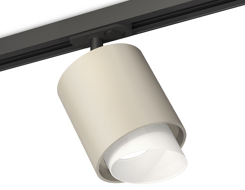 Ambrella Комплект трекового светильника с акрилом XT7724001 SGR/FR/SBK серый песок/белый матовый/черный песок MR16 GU5.3 (A2537, C7724, N7175) фото
