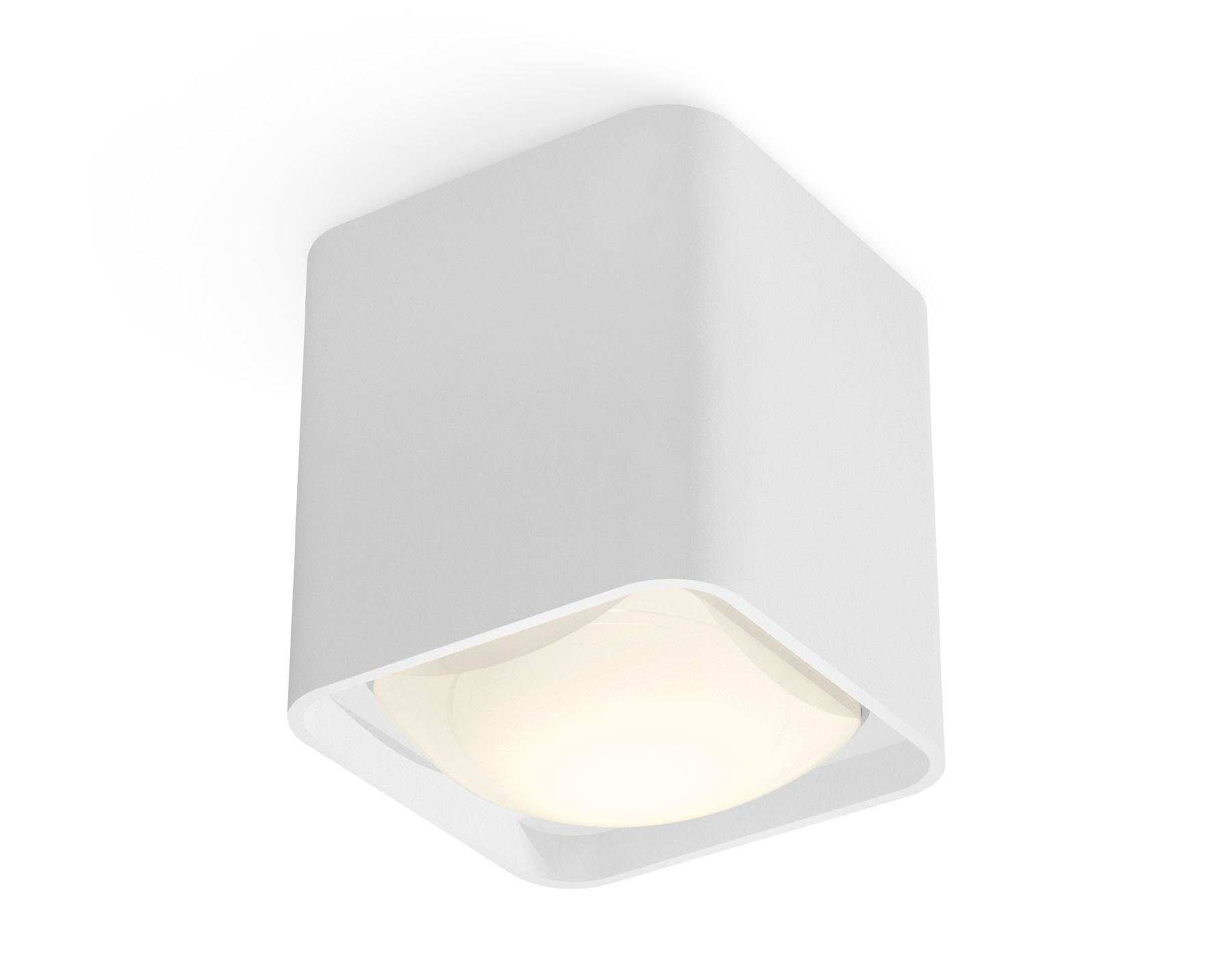 Ambrella Комплект накладного светильника с акрилом XS7840022 SWH/FR белый песок/белый матовый MR16 GU5.3 (C7840, N7756) фото