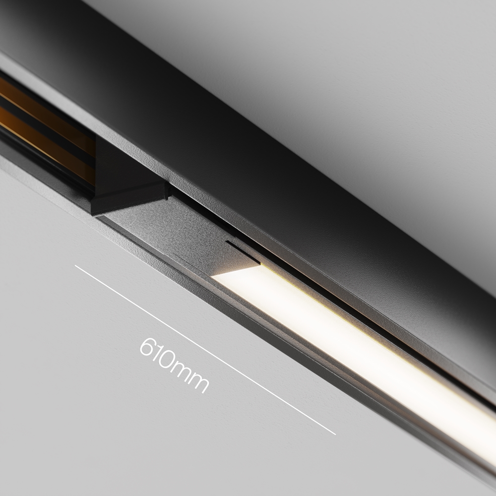 Maytoni Technical Трековый магнитный светодиодный светильник Exility X Basis TR240-2-12W4K-B фото