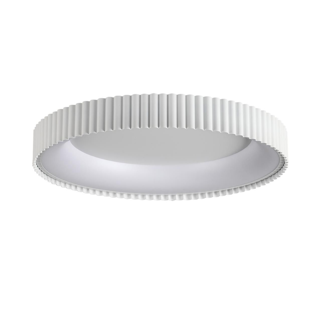 Sonex 7763/56L AVRA LED SN Светильник металл/белый LED 56Вт 3000-6000K D500 IP43 ССТ SHARMEL фото