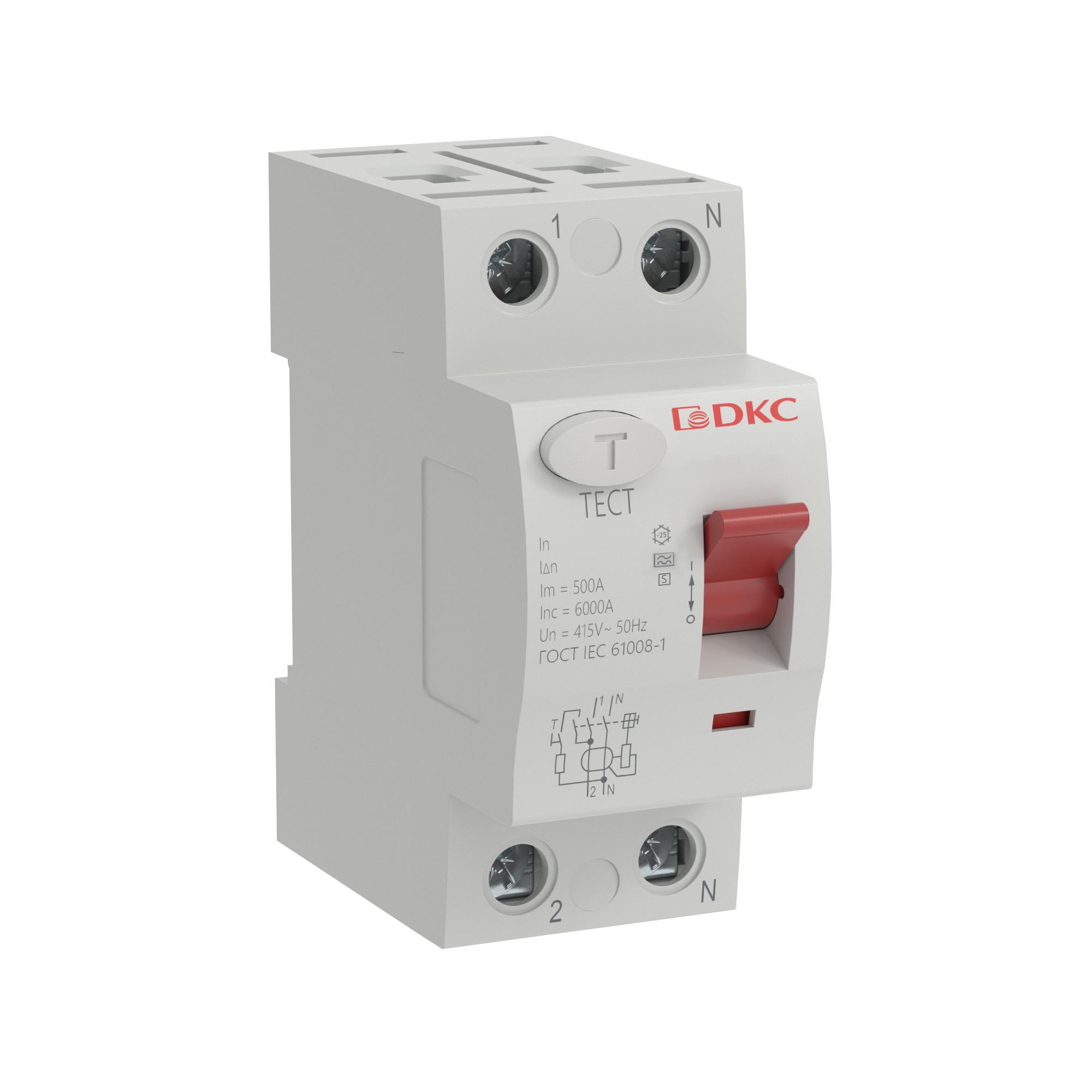 Селективное устройство защитного отключения УЗО ВДТ YON MAX MDL100, 2P, 300mA, 80A, type A-S фото