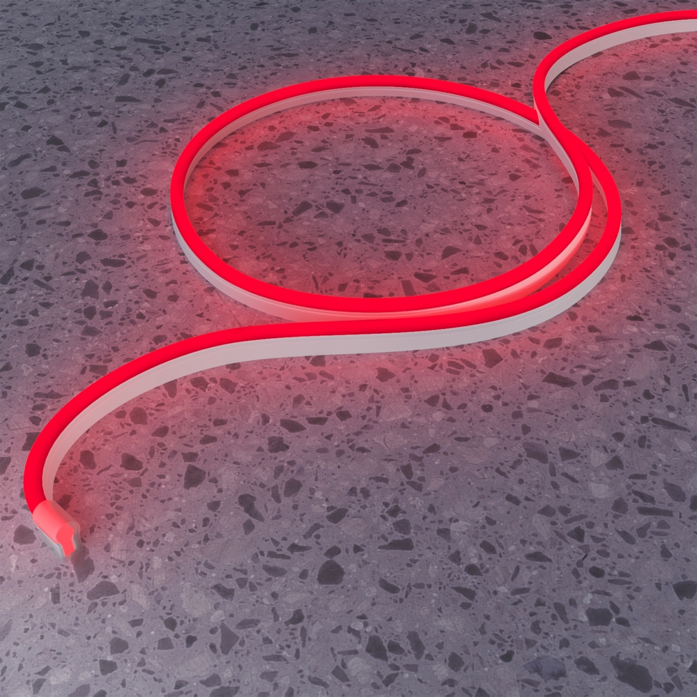 Maytoni Led Strip Гибкий неон 25x13 220В 8Вт/м Red IP65 50м 201233 фото