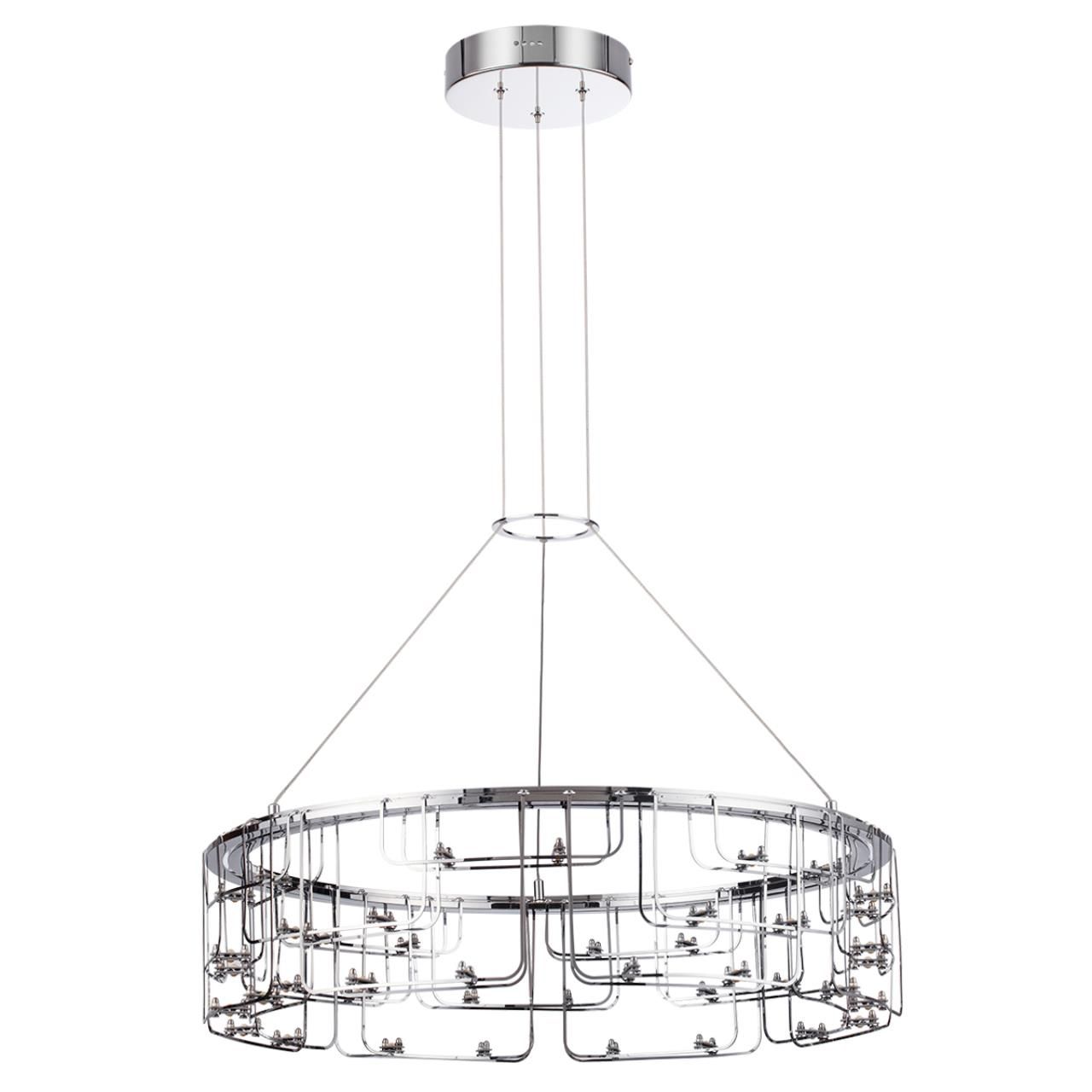 Odeon Light 7059/44L HIGHTECH ODL26 287 светильник нерж/сталь хром IP20 LED 44W 3960Лм 3000K 220V ZAHA фото