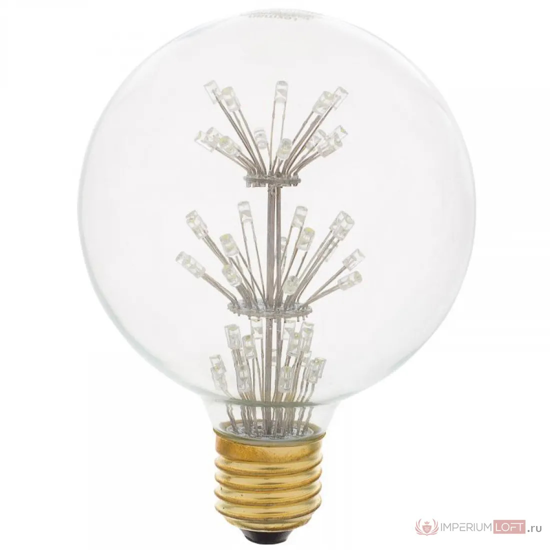 ImperiumLoft Лампа прозрачная с елочкой LED Е27 1.5W фото