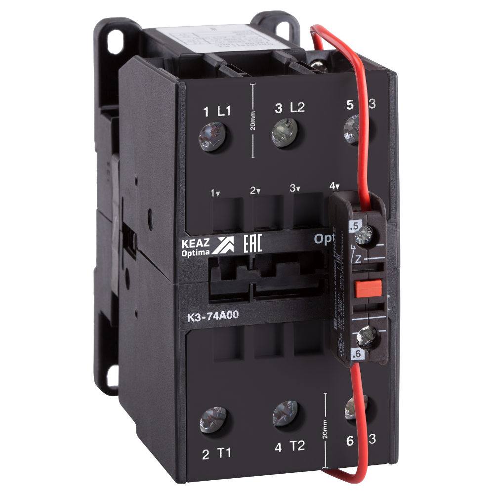 КЭАЗ Контактор OptiStart K3-74A00=110DC. фото