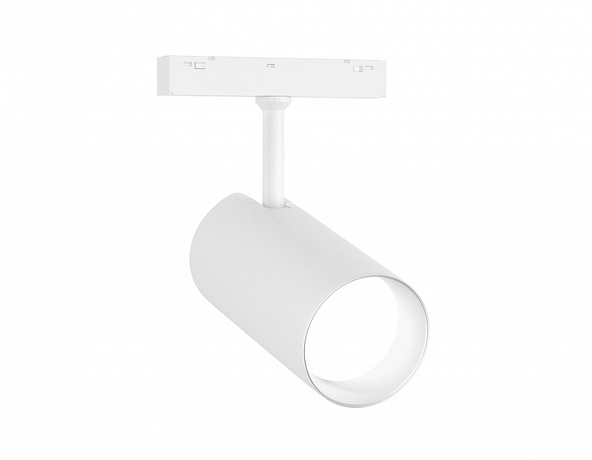 Ambrella Светильник трековый светодиодный Magnetic standard 48V 20mm GL4430 WH белый IP20 20W 3CCT 3000-6000K SMART 24° D65*140 фото