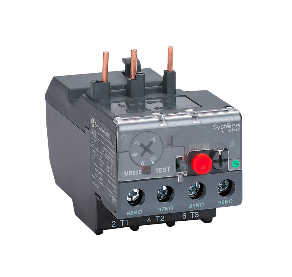 Systeme Electric SystemePact MC   Тепловое реле перезагрузки MRE F25 0.1-0.16A класс 10 фото