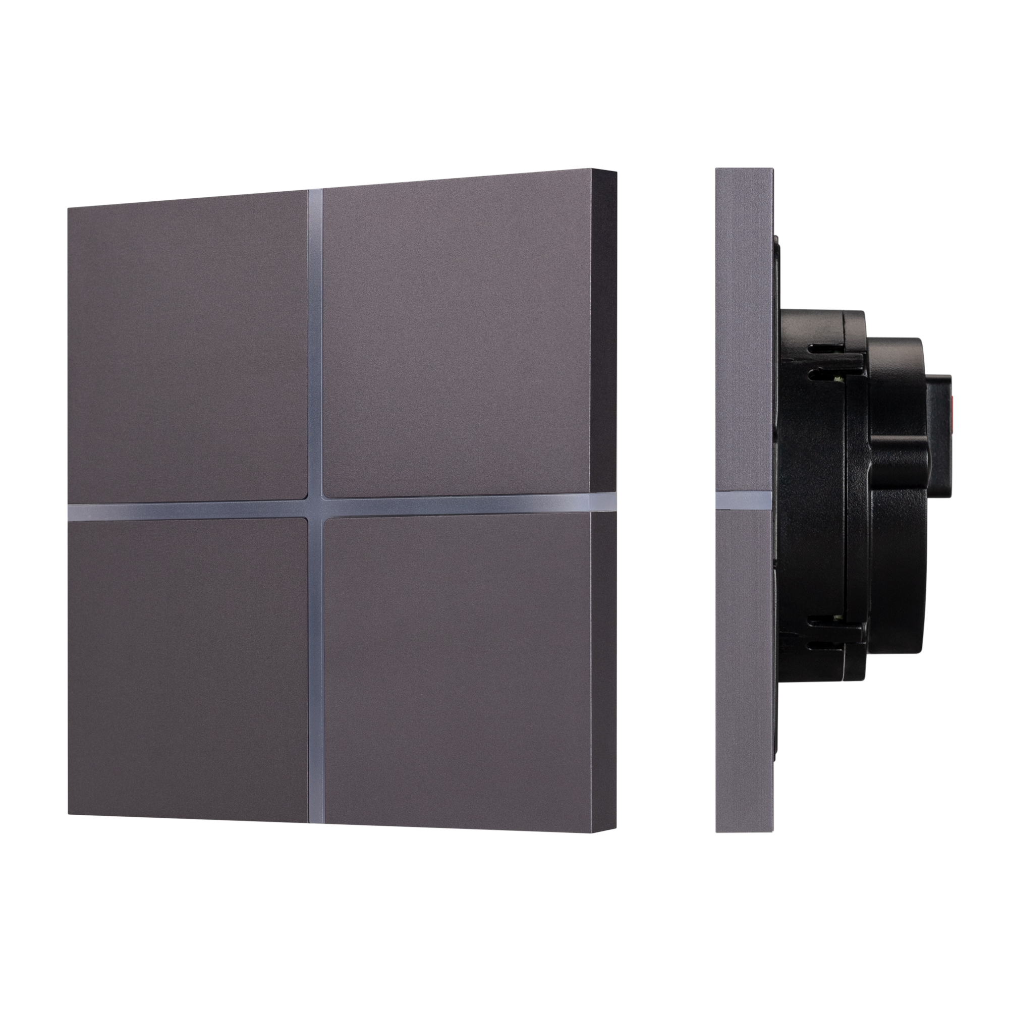 Arlight INTELLIGENT ARLIGHT Сенсорная панель KNX-304-13-IN Grey (BUS, Frameless) (IARL, IP20 Металл, 2 года) фото