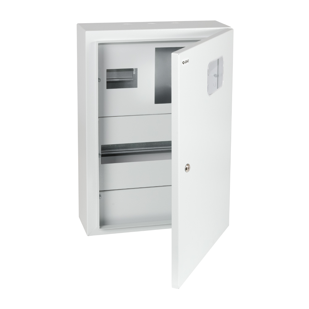 КЭАЗ Корпус металлический ЩУРн-СТД-1-МП/19-490х350х135-IP41-УХЛ3 (1ф счетчик на МП, 19 модулей, СТАНДАРТ). фото