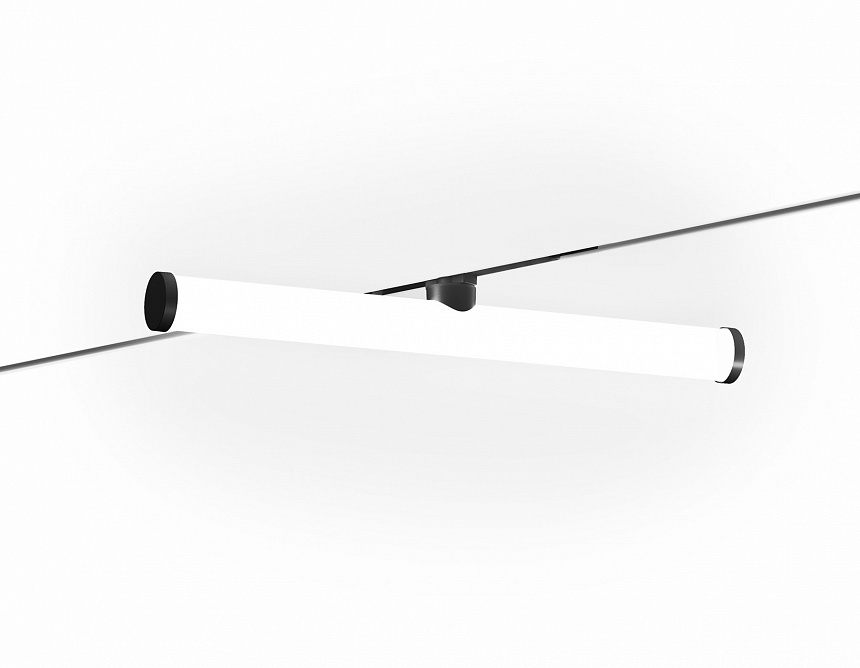 Ambrella Светильник светодиодный трековый Magnetic 48V 10mm GL2370 BK черный IP20 10W 3CCT 3000/4200/6400K 300*25*73 фото