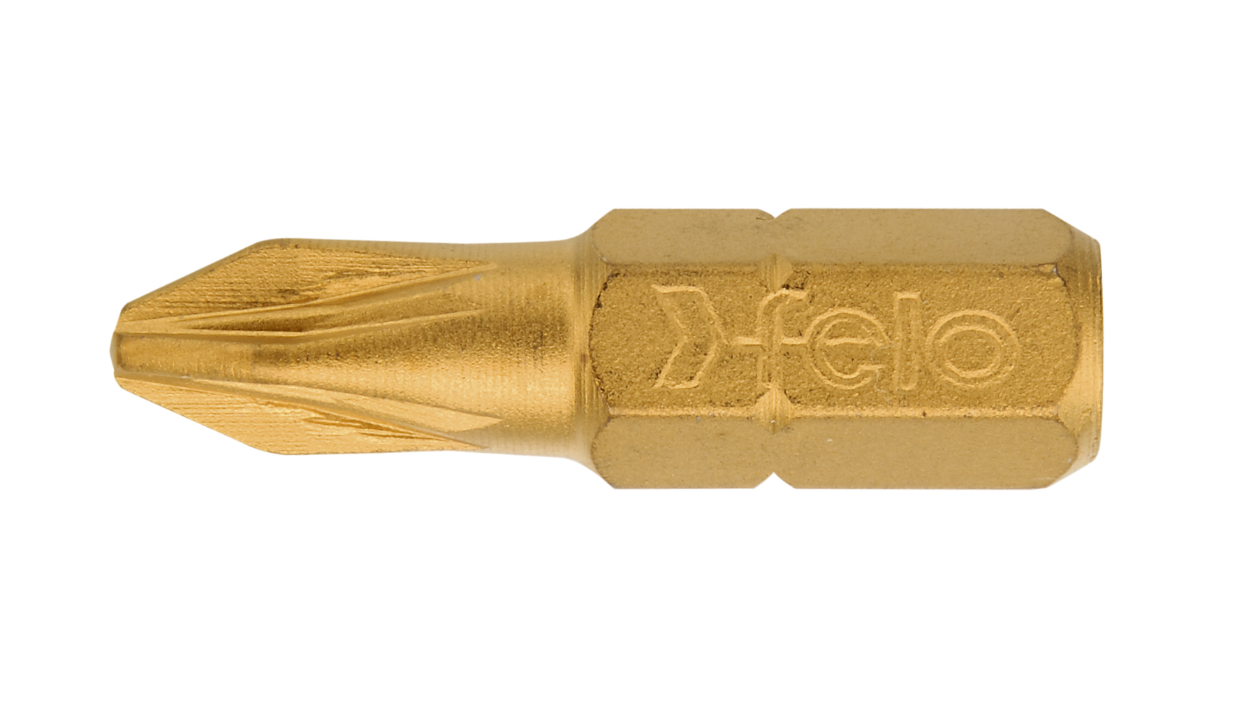Felo Бита крестовая серия TiN PZ 2X25, 10 шт 02102070 фото