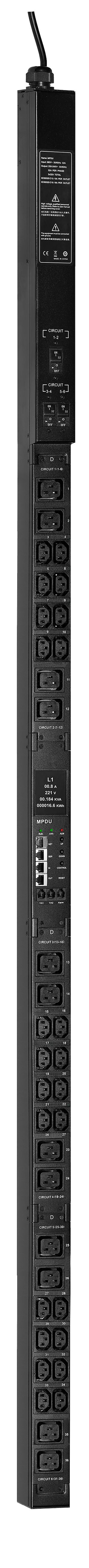 ITK ADMIN PDU PV1213 мон. 3Ф 32А 24С13 12С19 фото