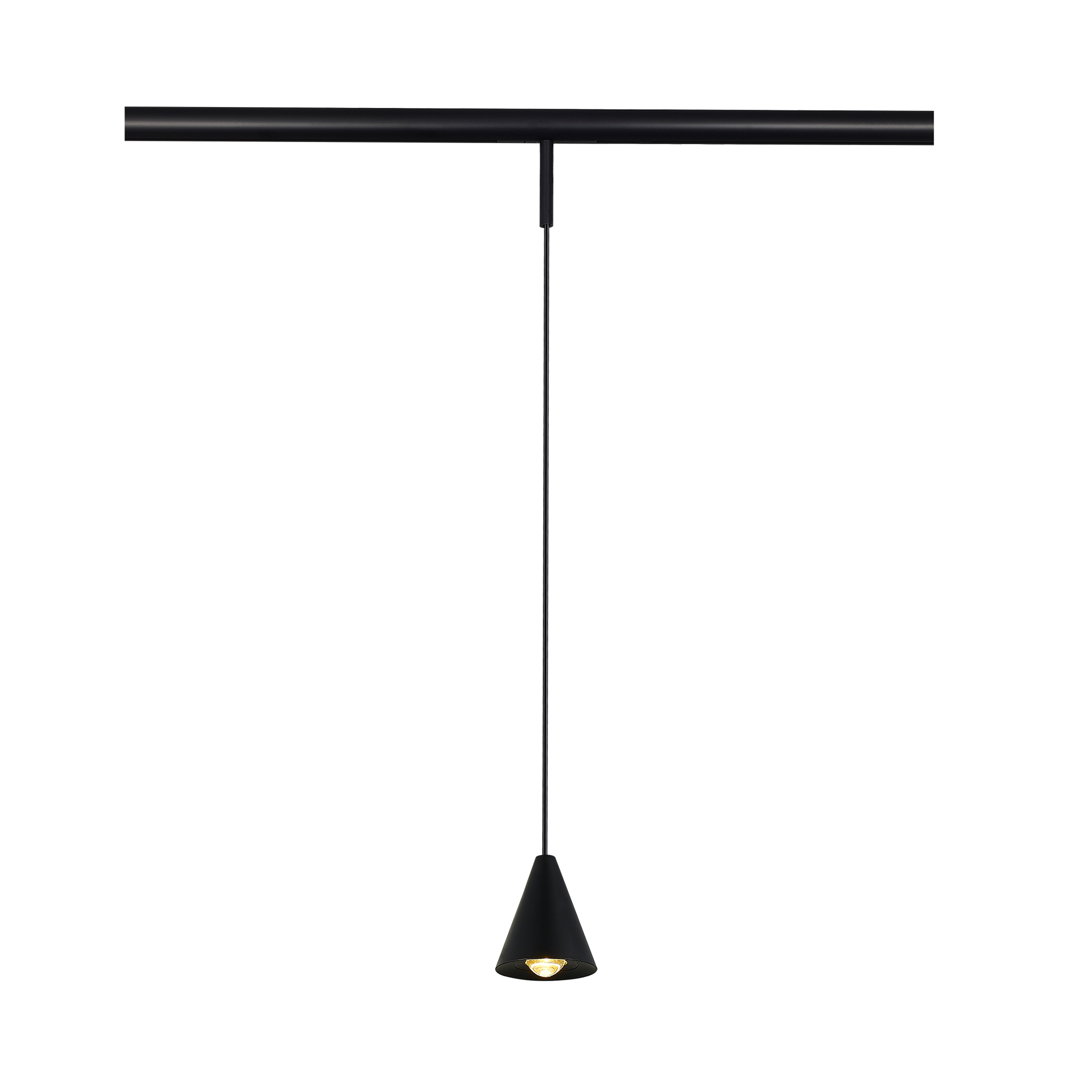 ST LUCE ST689.436.05 Магнитный трековый светильник Черный LED 1*5W 3000K Lm Ra>90 40° IP20 D80xH98 24V фото