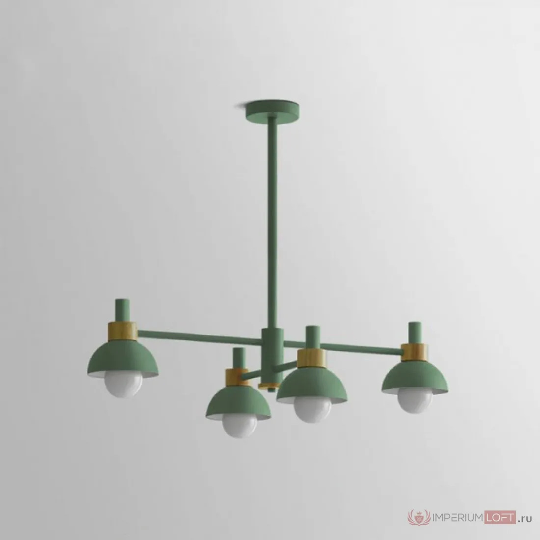 ImperiumLoft Люстра на штанге FANTA A 4 lights Green фото