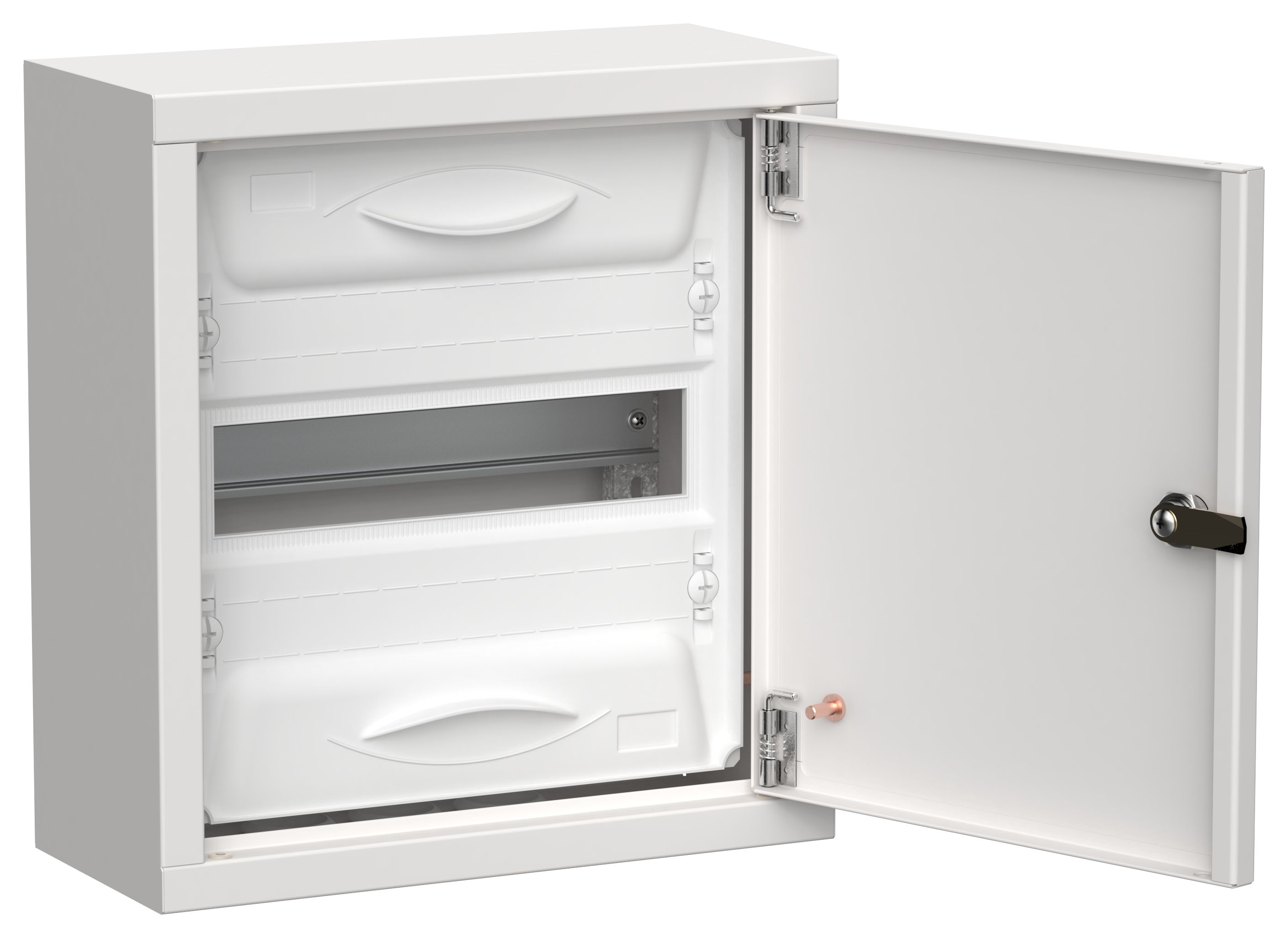 IEK TITAN 5 Корпус мет. ЩРн-12 (1х12) 335х310х140 IP31 бел фото