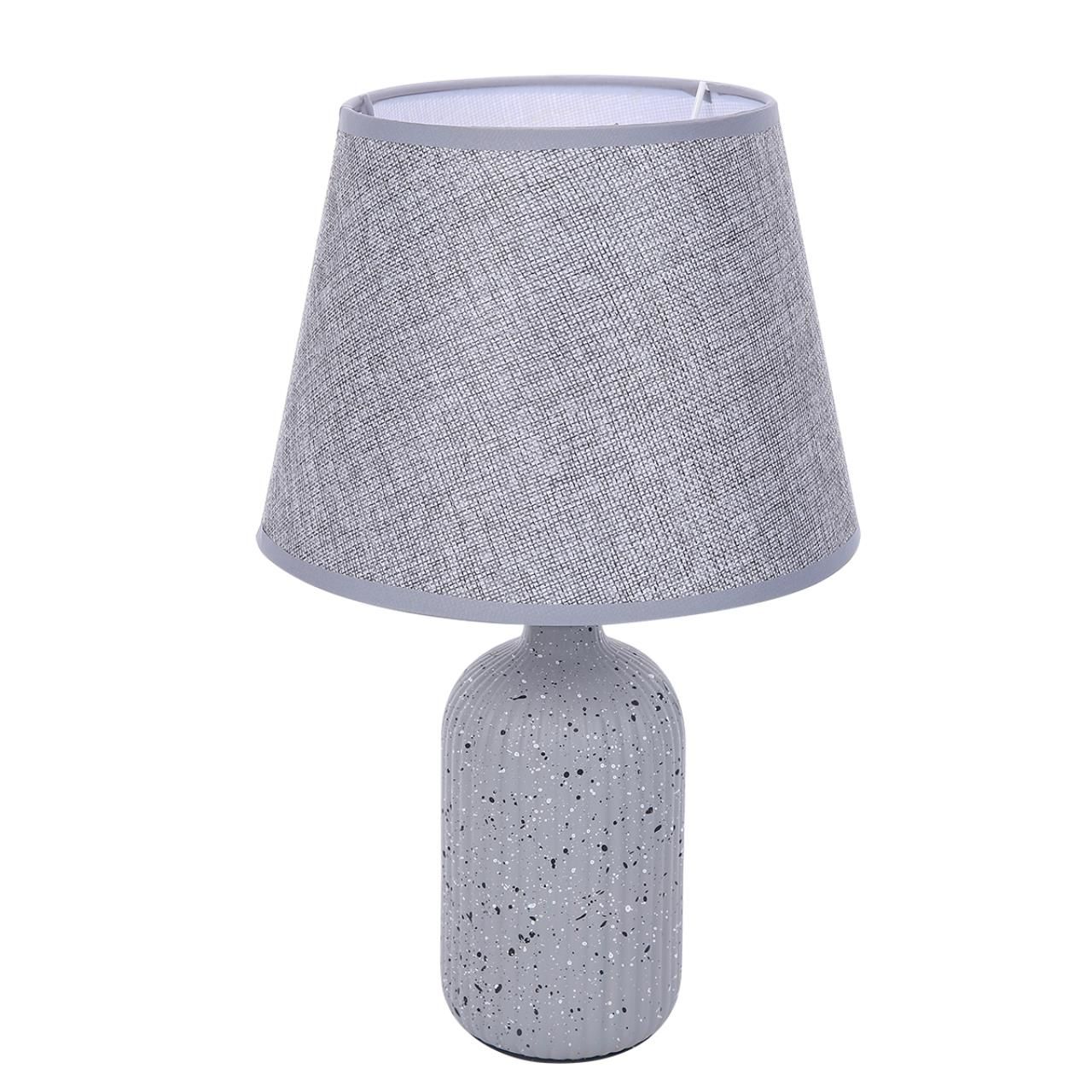 Lumion 8216/1T CLASSI LN25 серый, керамика/текстиль Настольная лампа Е27 1*60W 220V FANNA фото
