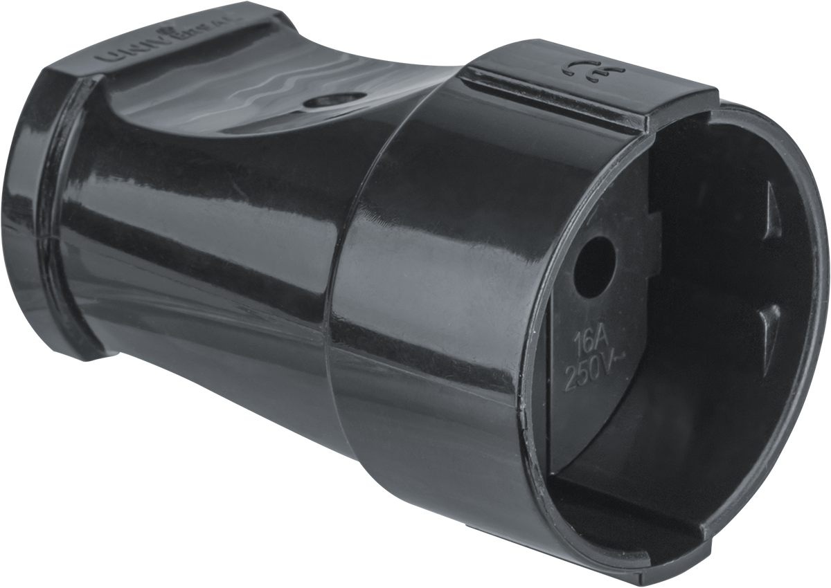 Розетка Navigator NCA-SK01-10A-X-BL переносная б/з черная (200/20/1)