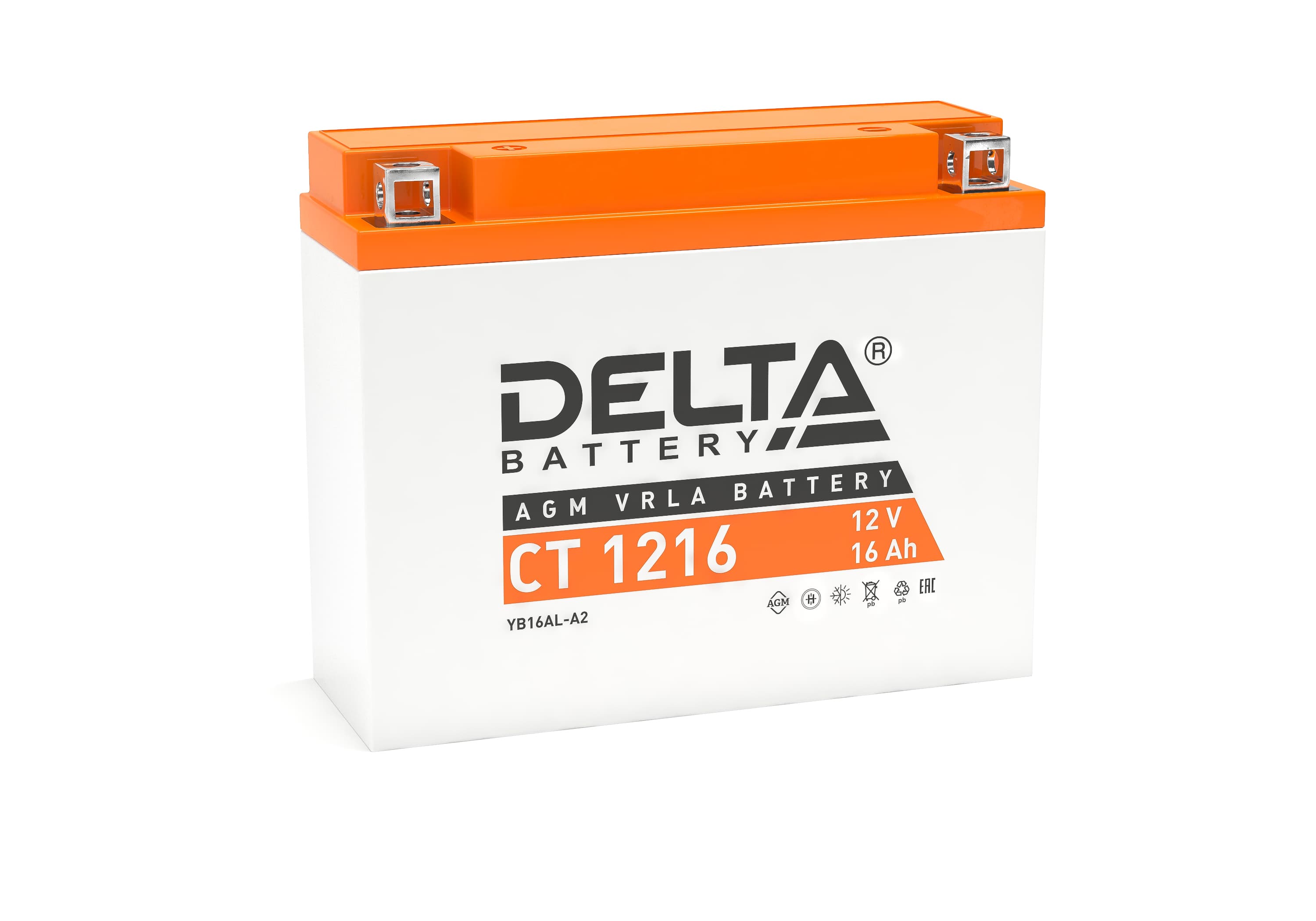 Delta Аккумулятор CT 1216 (12V/16Ah) фото