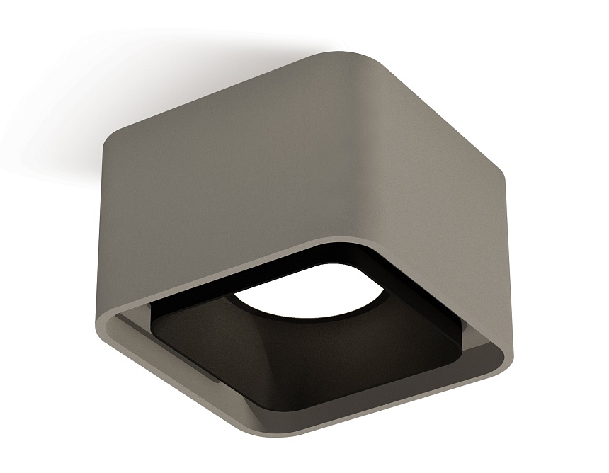 Ambrella Комплект накладного светильника XS7834002 SGR/SBK серый песок/черный песок MR16 GU5.3 (C7834, N7702) фото