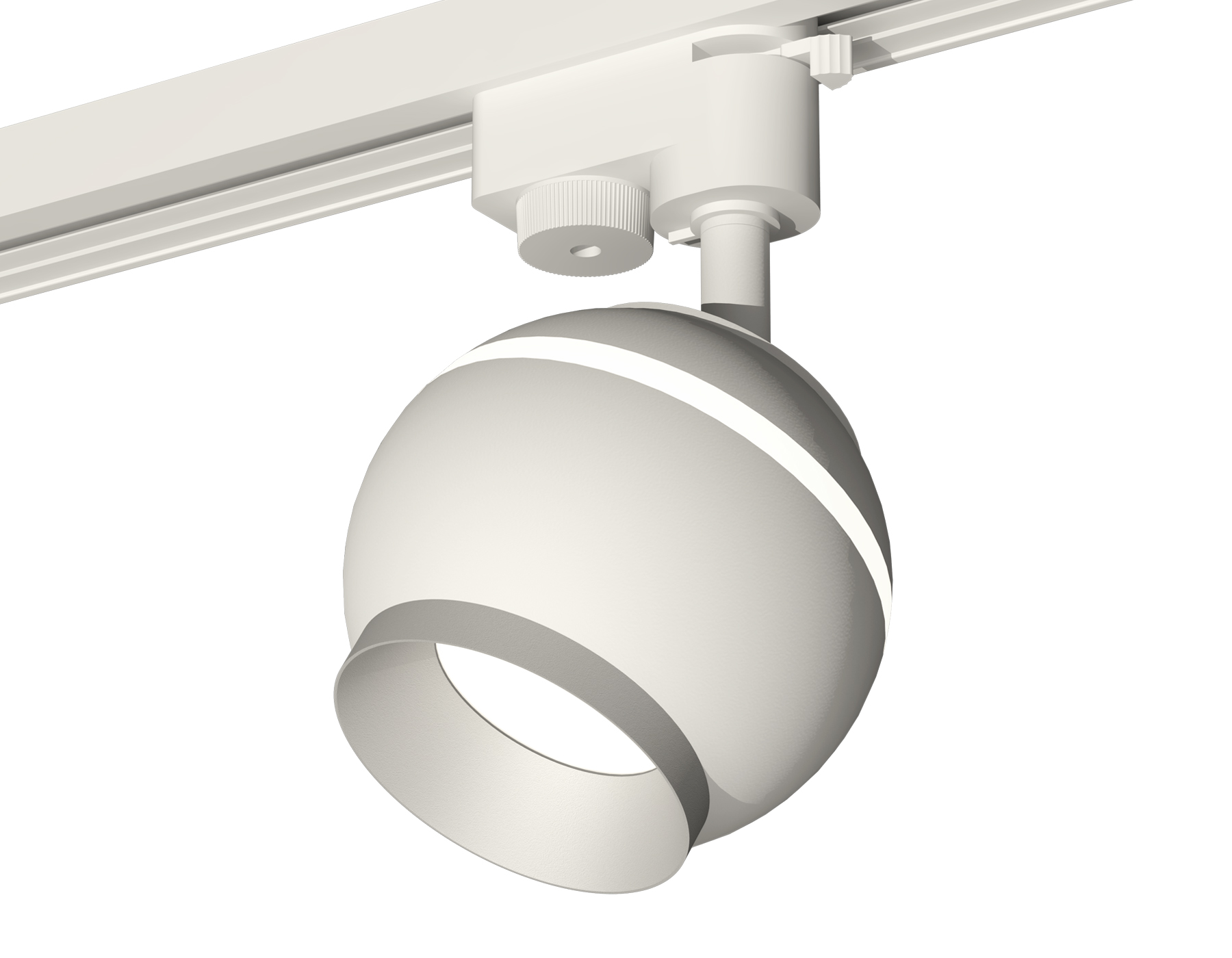 Ambrella Комплект трекового светильника XT1101022 SWH/MCH белый песок/хром матовый MR16 GU5.3 LED 3W 4200K (A2520, C1101, N7033) фото