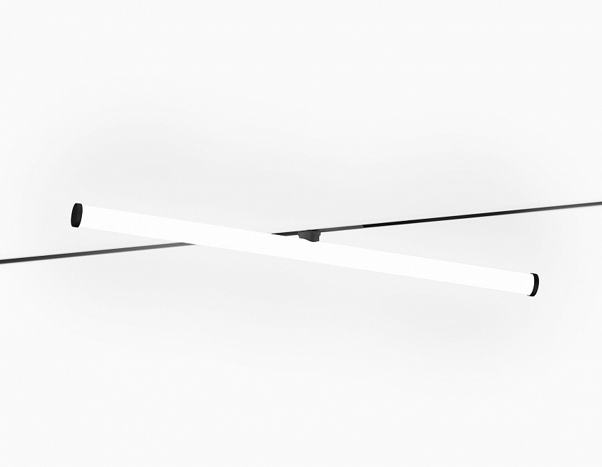 Ambrella Светильник светодиодный трековый Magnetic 48V 10mm GL2375 BK черный IP20 20W 3CCT 3000-6400K 600*25*73 фото