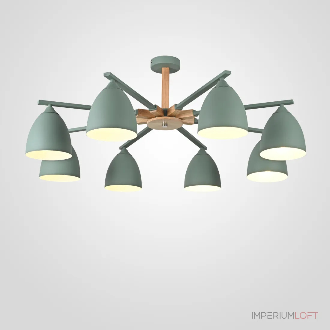 ImperiumLoft Потолочная люстра NOA 8 Mint by фото