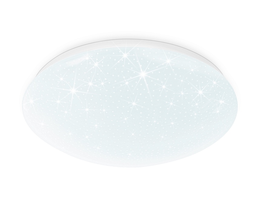 Ambrella Потолочный светодиодный светильник FZ1077 WH белый 21W 6400K D330*90 (Без ПДУ) фото