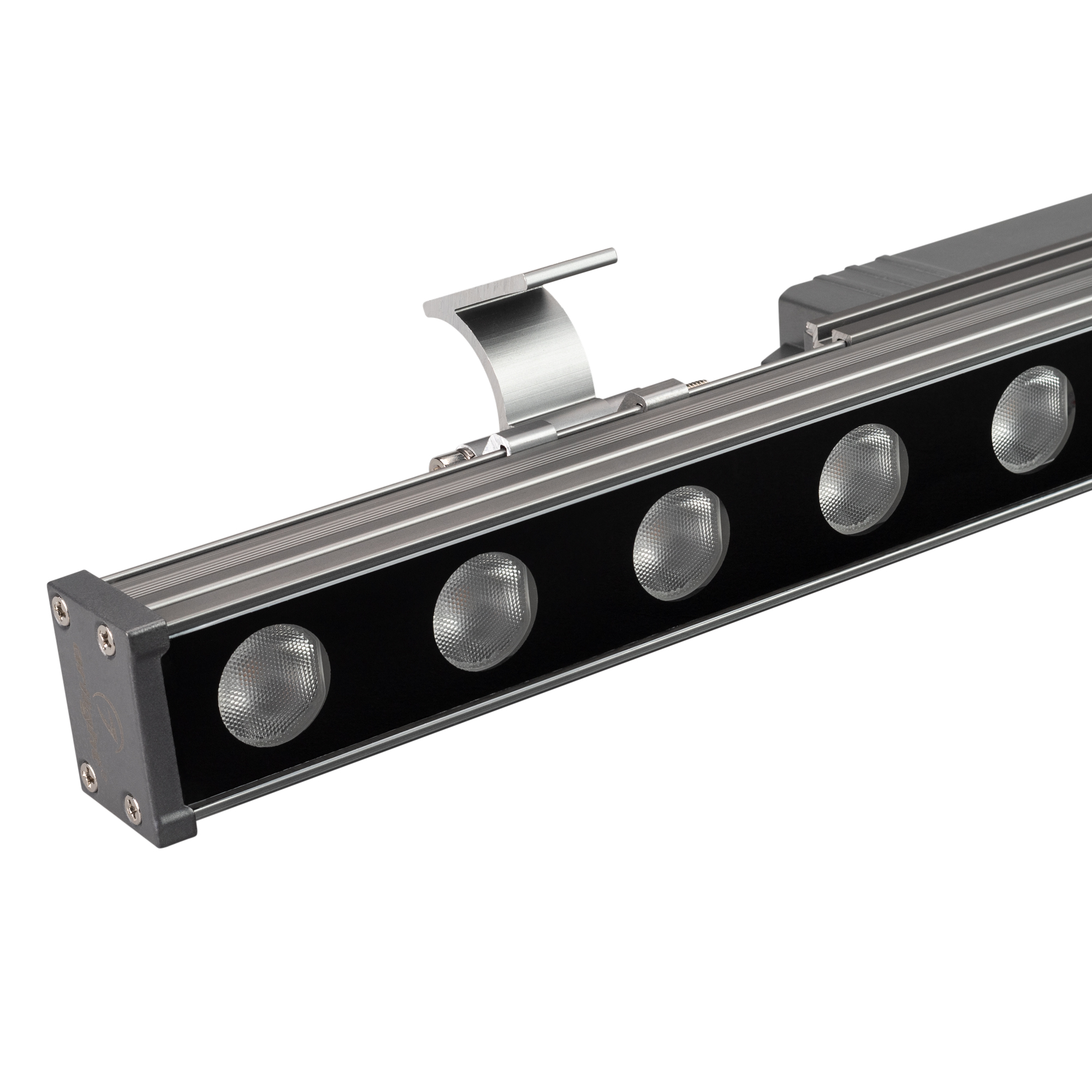 Arlight Линейный прожектор AR-LINE-500-12W Warm2700 (GR, 15x60 deg, 230V) (IP65 Металл, 3 года) фото