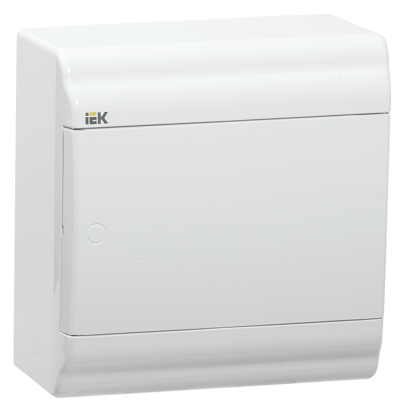 IEK PRIME Корпус пластиковый навесной ЩРН-П-6 белый/белая дверь IP41 фото